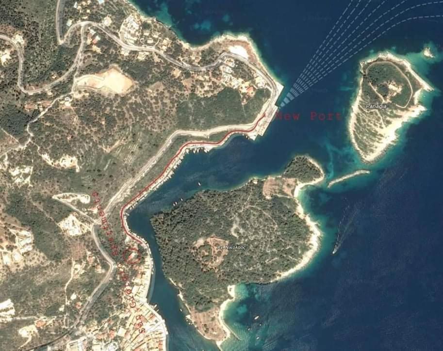 San Giorgio Hotel Gaios Bagian luar foto